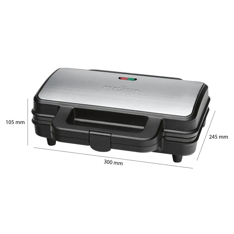 Сендвічниця ProfiCook PC-ST 1092 : ідеальні гарячі сендвічі за лічені хвилини